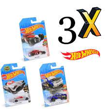 3X Carrinhos Hot Wheels Sortidos 1:64 Mattel em Promoção na Americanas