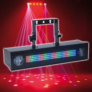 Multi Efeito Led 2, Iluminação Led Profissional RGB, Efeito Strobo, Iluminação Dj Profissional