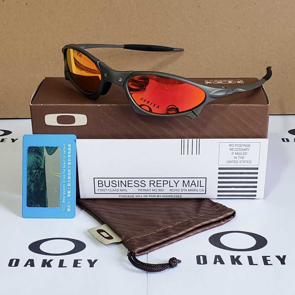 Óculos de Sol Oakley Juliet (Prata Lente Azul) PENNY 520