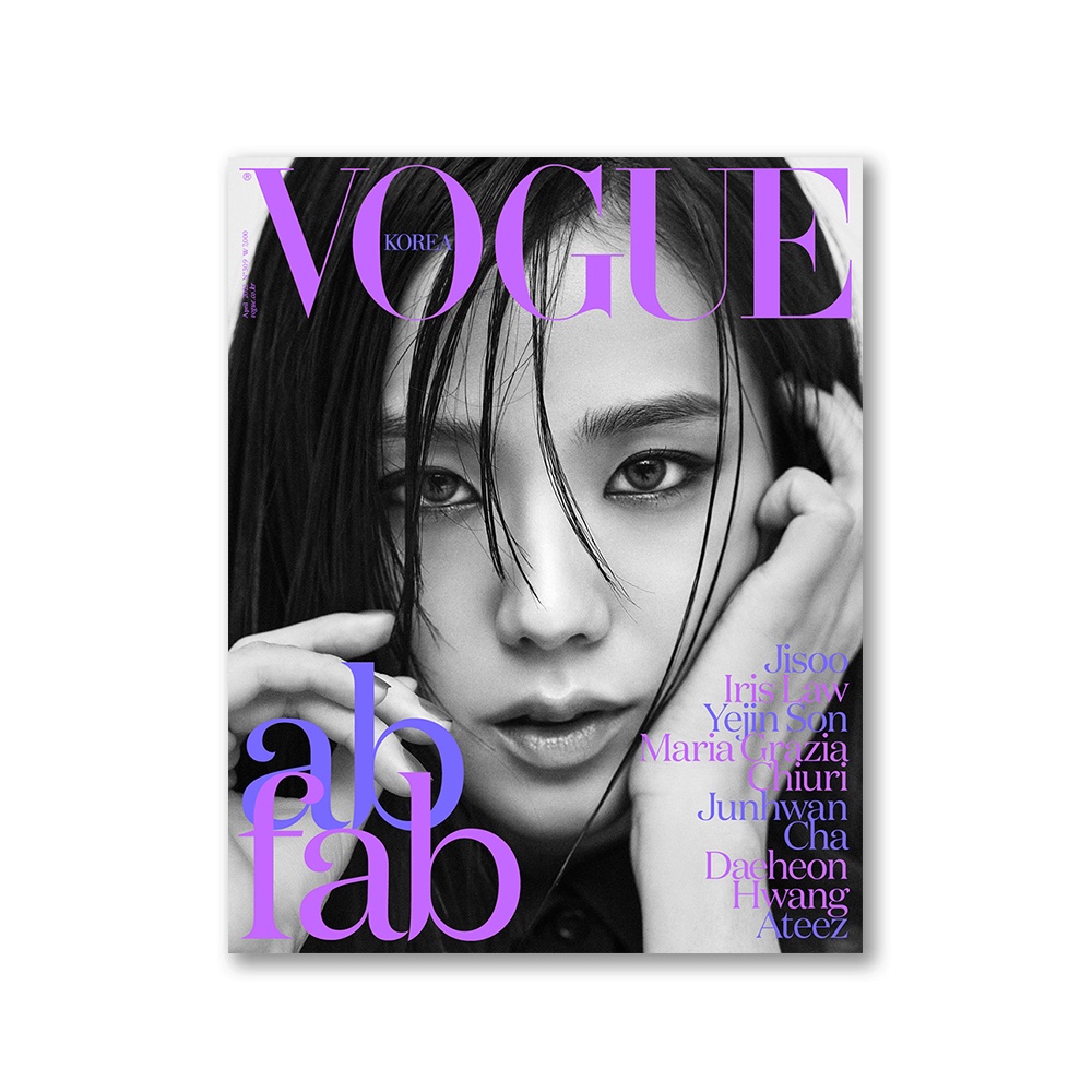 BLACKPINK JISOO-Vogue Coréia 2022.4 | Shopee Brasil
