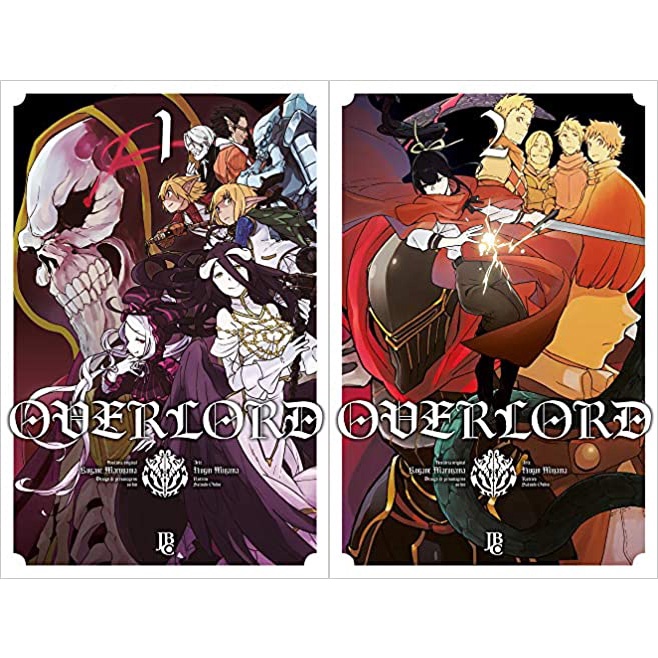 Mangá - Overlord Vol. 1 e 2 - Lacrados