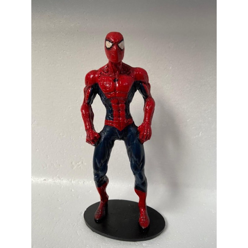 Action Figure Homem Aranha - Boneco Homem Aranha (Resina) - Zaplox  Colecionáveis