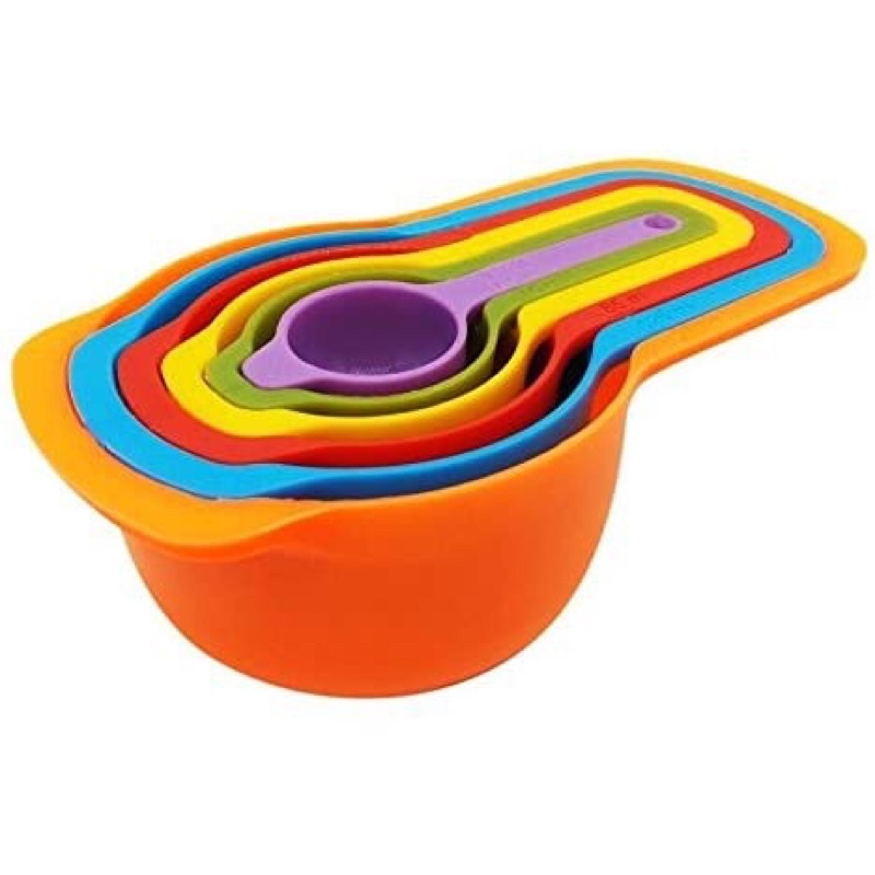 Colher Medidora Coloridas Kit com 6