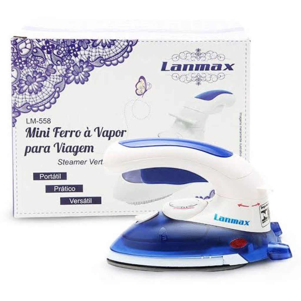 Mini Ferro De Passar À Vapor Bivolt Lanmax Para Viagem, Patchwork ...