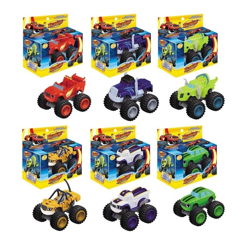 6 Carrinhos De Fricçao de corrida Blaze Monster Machine Racer Brinquedo em  Promoção na Shopee Brasil 2023