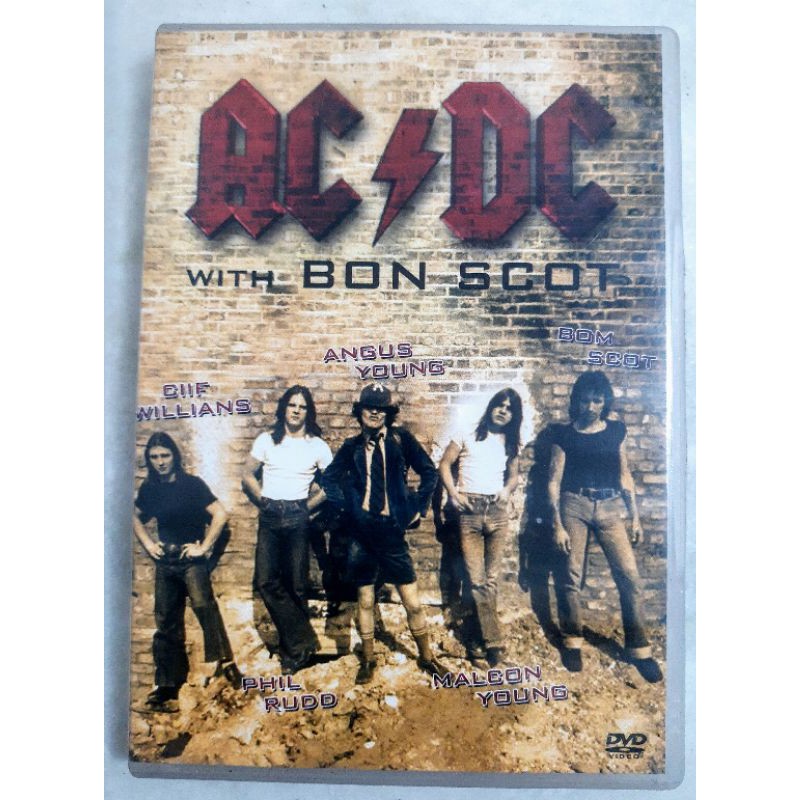 DVD AC DC With Bon Scott (Novo Original) | Shopee Brasil
