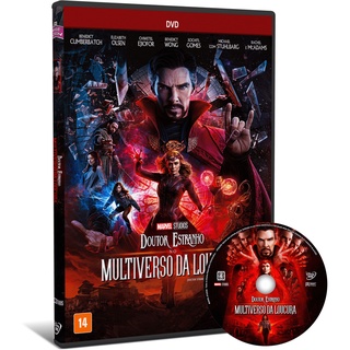 DVD - Instinto Assassino + Assassino Sem Rastro + Doutor Estranho No  Multiverso da Loucura (3 DVD's)