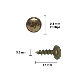 PARAFUSO CHIPBOARD FLANGEADA 3,5 MM - PHILIPS 100 PÇS