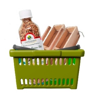 Combo: Cantoninho - Blend Bacalhau + (2) Comedouros Artesanais