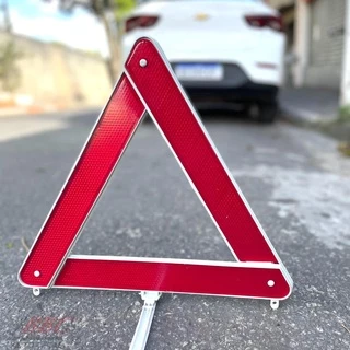Triangulo Para Carro - Sinalização De Segurança em Oferta na Shopee