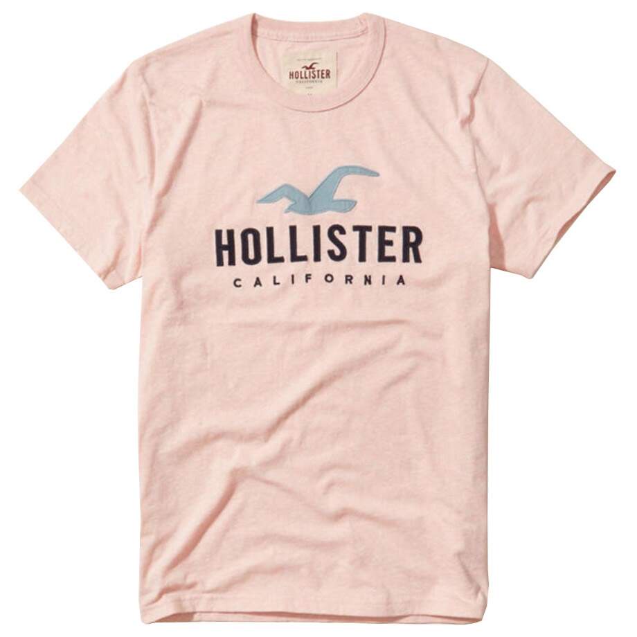 Camiseta Hollister Masculina 100 Original Importada Bordado Gola