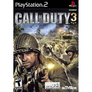 Call of Duty 3 jogo playstation ps2