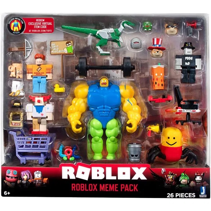 Boneco Roblox Pack Com 6 Figuras THE WILD WEST - Sunny 2224 - TRENDS  Brinquedos