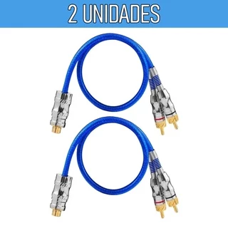 Kit 2 Pares de Cabos Y 1 Fêmea 2 Machos Blindado para Som Automotivo - Taramps em Oferta na Shopee