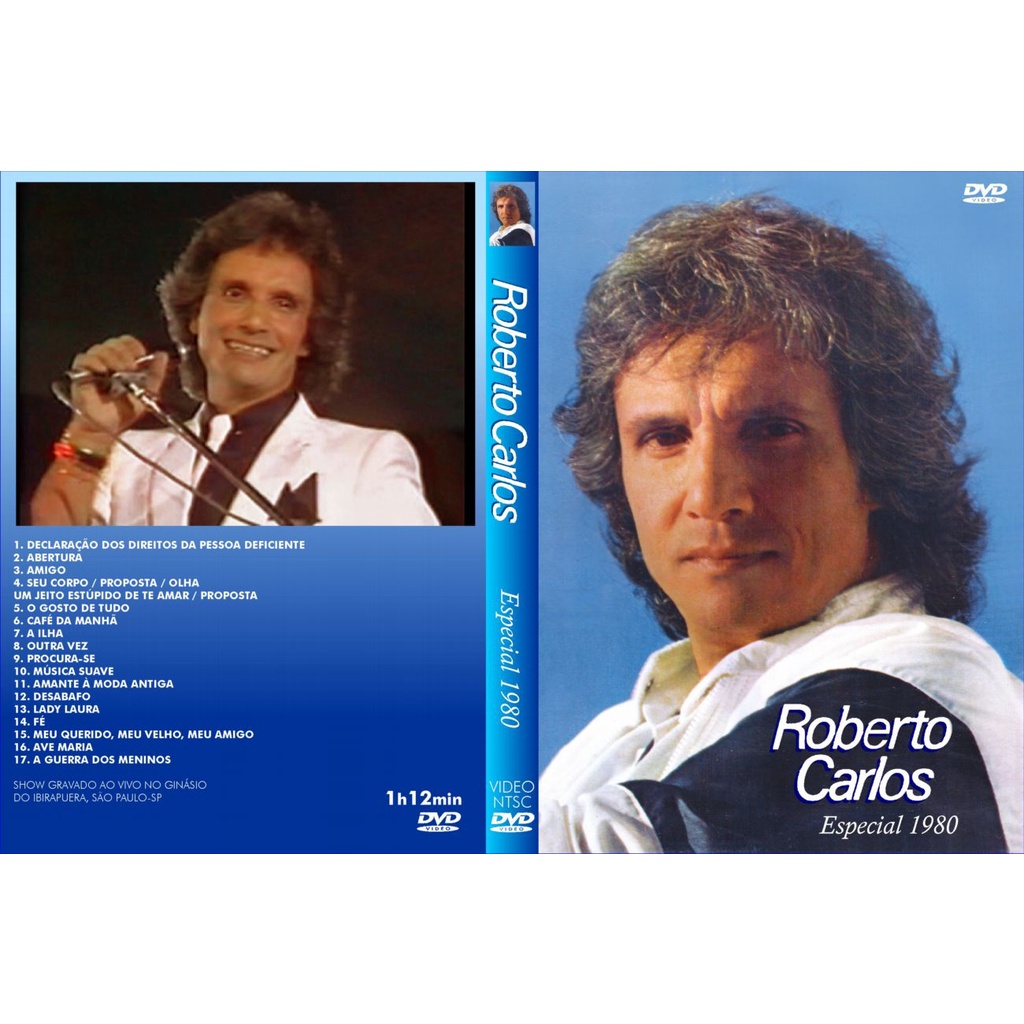 Dvd Roberto Carlos Especial Final De Ano Shopee Brasil