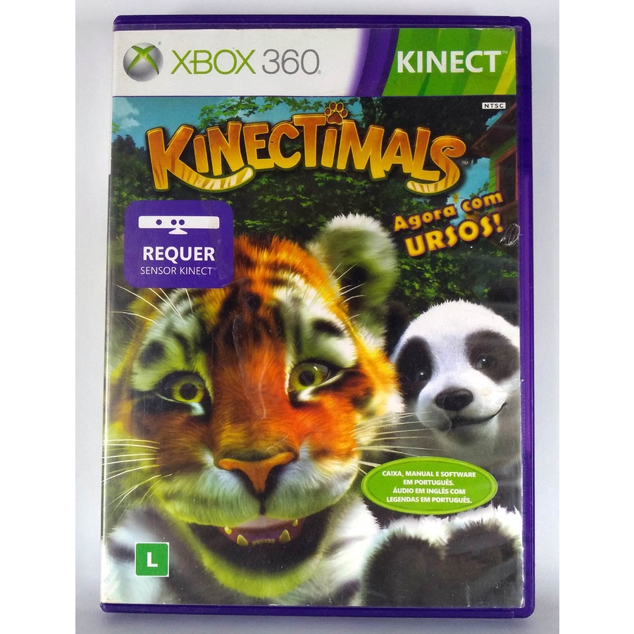 Jogo Kinectimals Xbox 360 Mídia Física | Shopee Brasil