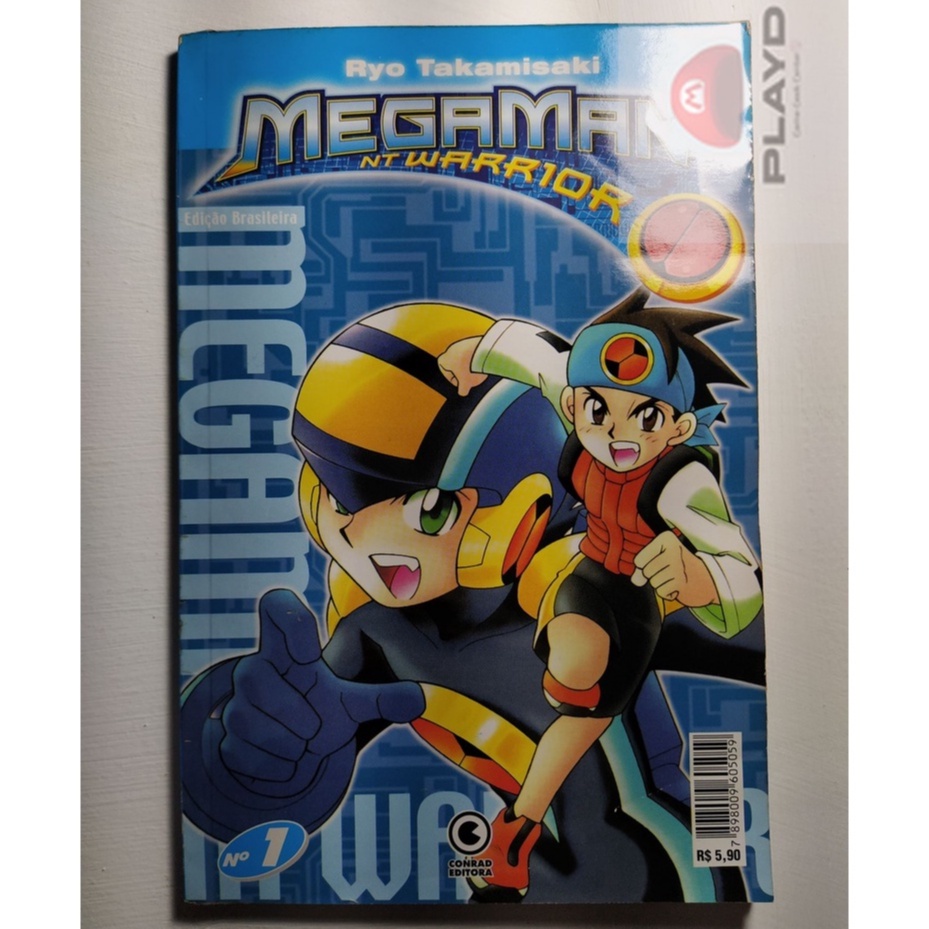 Mangá Megaman Nt Warrior Nº 1 - Ed. Conrad | Shopee Brasil