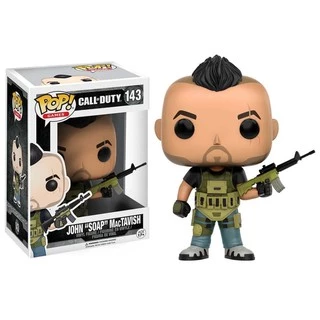 Funko Pop! Games: Call Of Duty - John Soap Mactavish #143