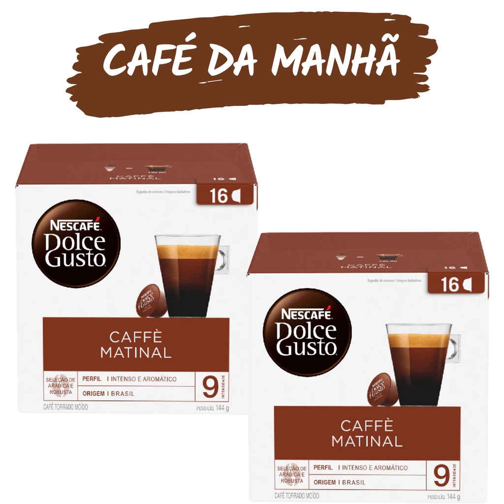 Set de 16 cápsulas Mocha Dolce Gusto