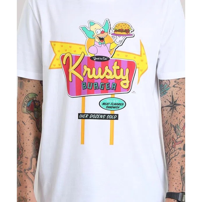 Camiseta 2025 krusty burger