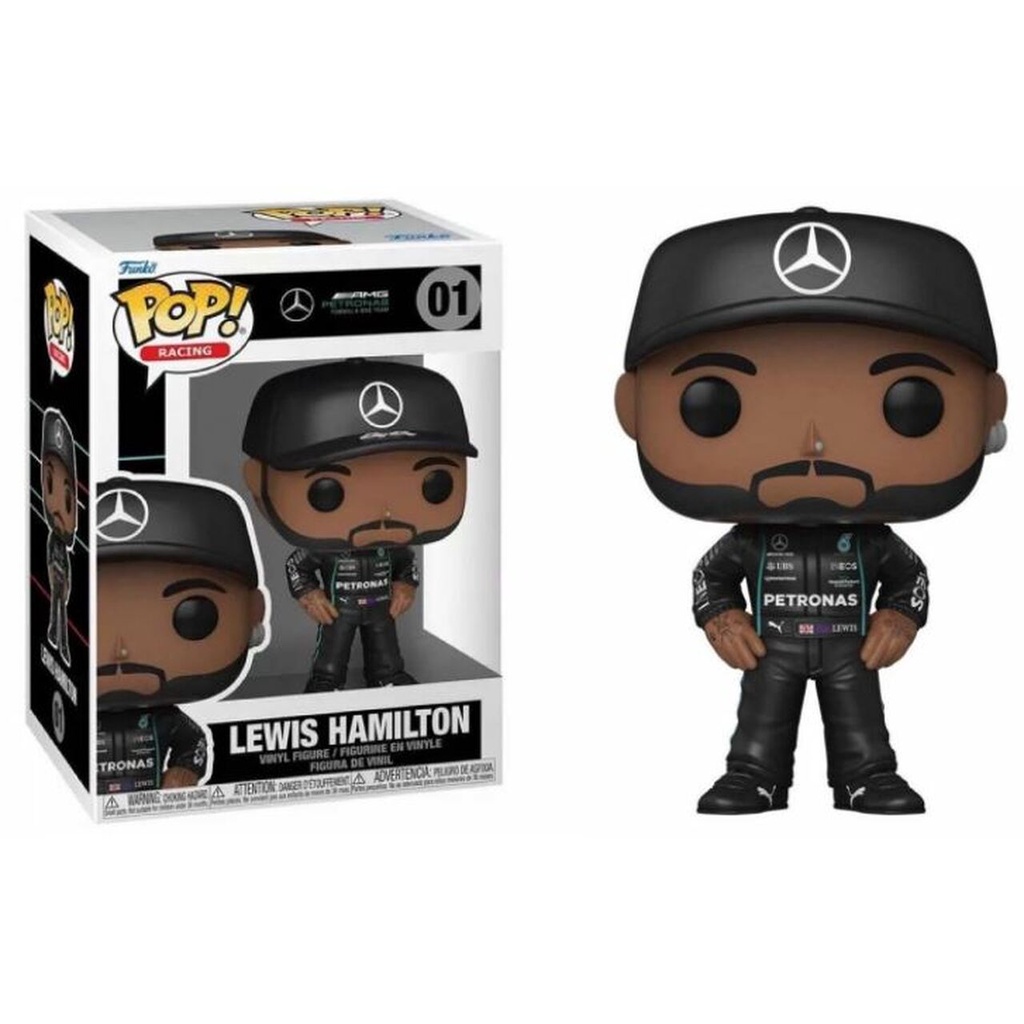 Funko Pop Formula 1 Lewis Hamilton 01 Novo Original