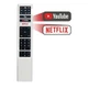 Controle Remoto compativel p/ Tv Aoc Led Smart 4k - Youtube Netflix 9061