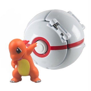 1 Pç Brinquedos Pokemon Pokeball Pop-Up Elf Pokébola De Brinquedo