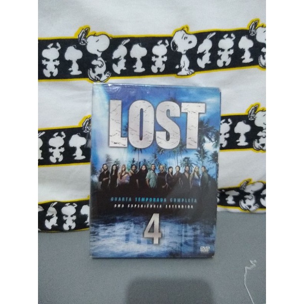 Box Dvd - Lost - 4ª Temporada Completa - 6 Dvds - Original Novo Lacrado ...