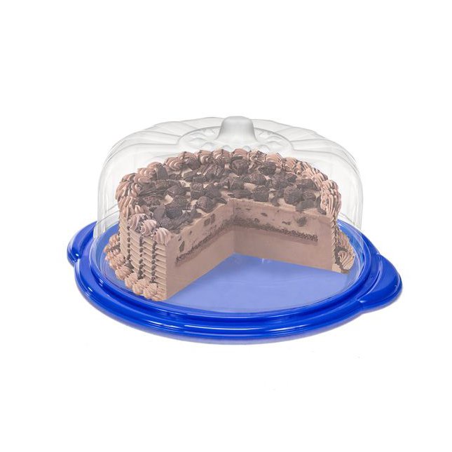 Novo Suporte Porta Bolos Boleira Com Tampa Gourmet 1unidade