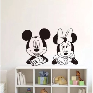 Adesivo Parede Mickey Minnie Mouse Cabeceira Disney Desenho