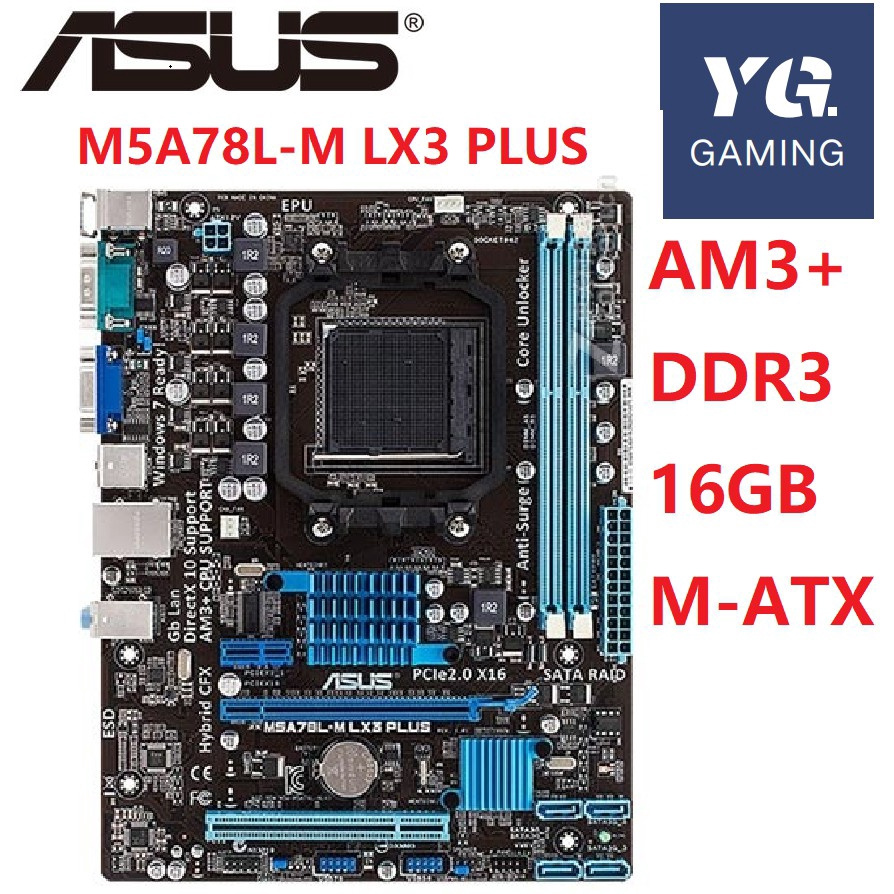 Asus m4a78lt-m windows 10