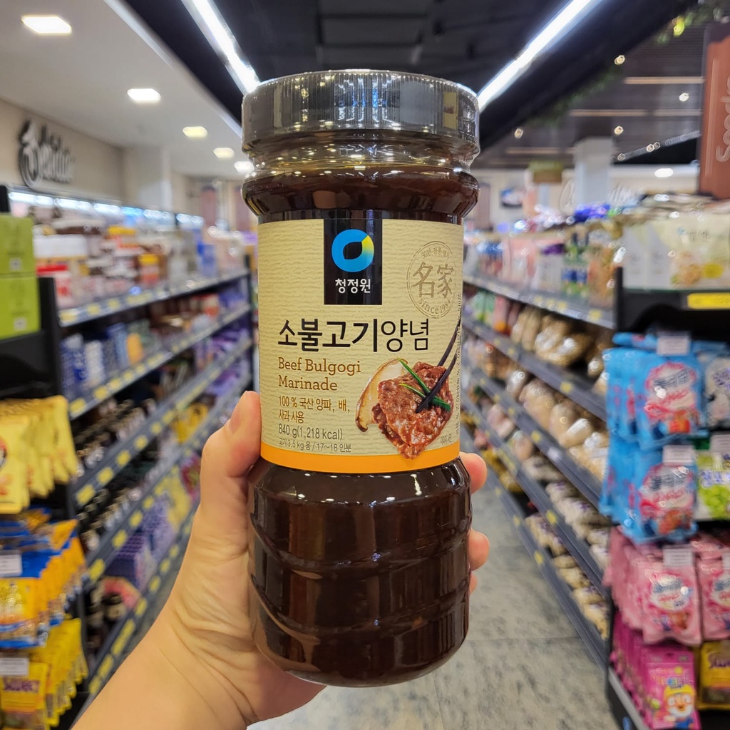 Molho Pronto Para Temperar Bulgogi / Bulgogui (Carne Bovina) 840g