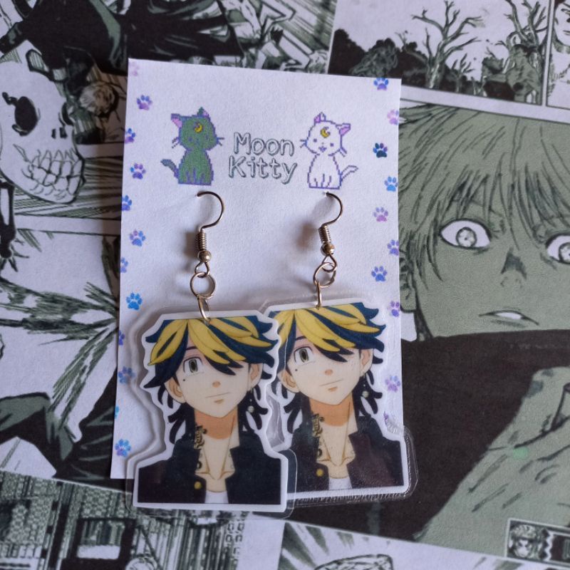 brinco anime - kazutora hanemiya (tokyo revengers) | Shopee Brasil