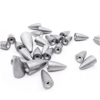 Chumbada De Pesca Com Chumbo , 50 Peças/20 , Pesos Em Forma , Peso De Fundição 2.5g 5g 7g 10g 14g 20g 30g 40g