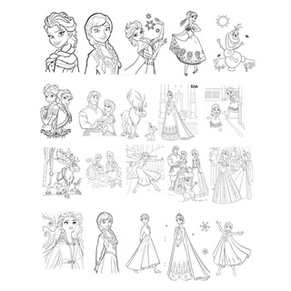 50 Desenhos para colorir Pintar Princesas folha A5 Não é Frente e Verso 50  folhas A5 1 desenho por folha Atividades Educativas Atividades Pedagógicas