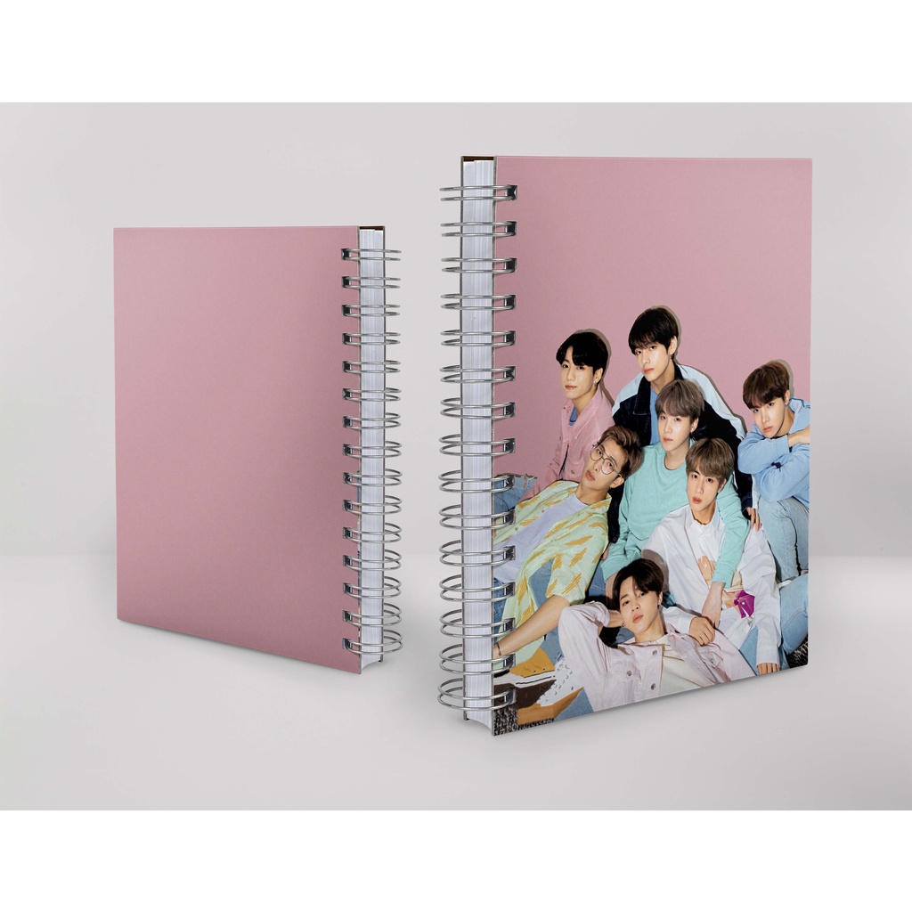 Agenda 2025 KPOP varios grupos com seu nome Shopee Brasil