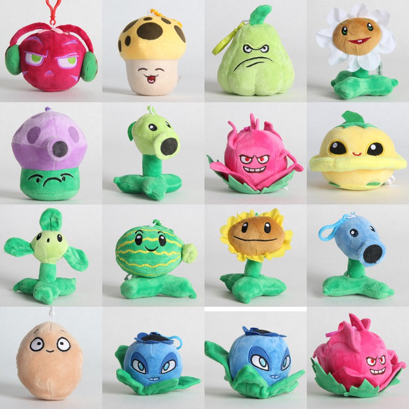 Plants versus store zombies plush toys