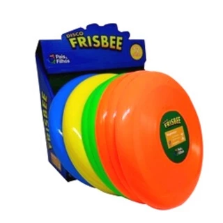 Disco Frisbee 25cm Pais e Filhos- De Arremesso Diversão ao Ar Livre