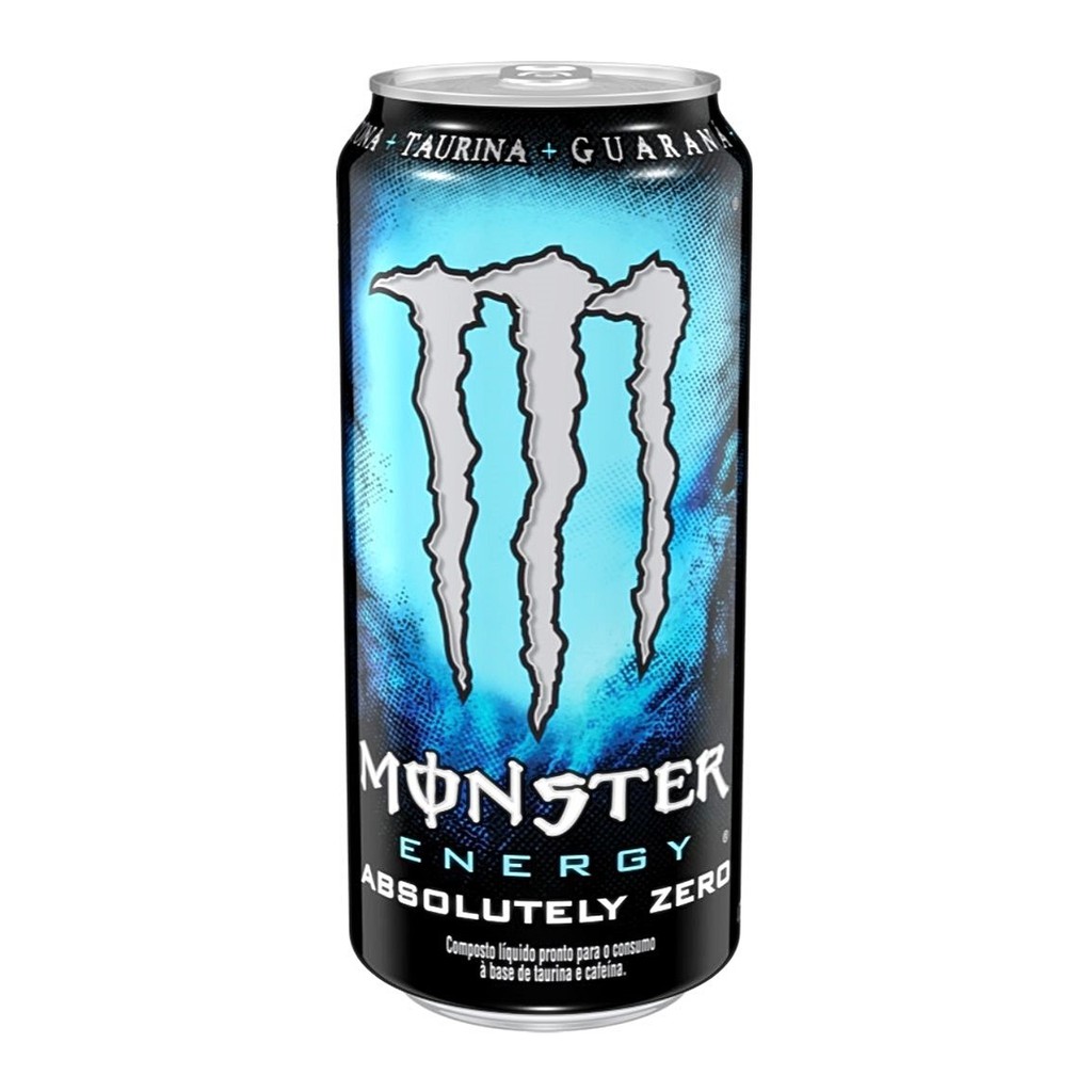 Energético Monster Absolutely Zero Famoso No Mundo Todo Com Sabor Único ...