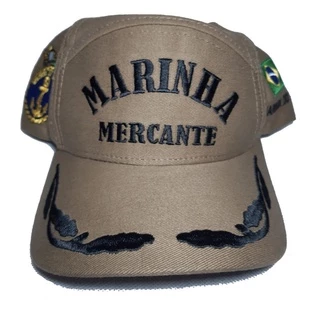 Boné Marinha Mercante Bordado