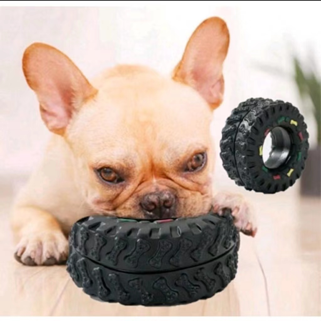 Brinquedo Para Cachorros Pet Pneu Mordedor Para Cães