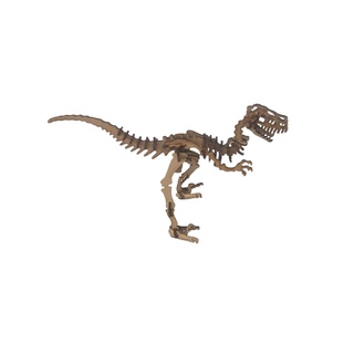 Quebra Cabeça Dinossauros 3D Coleção T Rex, Triceratops, Braquiossauro,  Velociraptor, Dilofossauro, brinquedo pedagógico MDF.