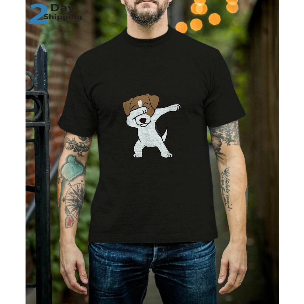 Dabbing Jack Russell Terrier Felpa Con Cappuccio