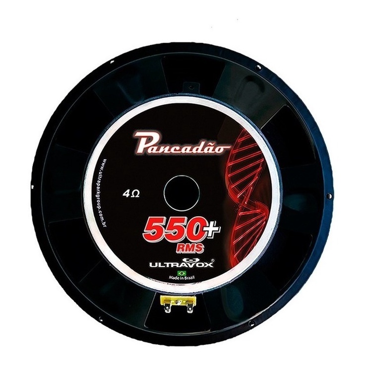 Alto Falante Medio Grave Ultravox 550 Wrms 12 Pol 4 Ohms | Shopee