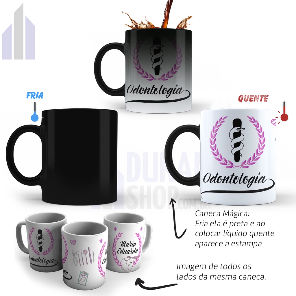 Caneca Mágica + kit Among Us - Mod 003