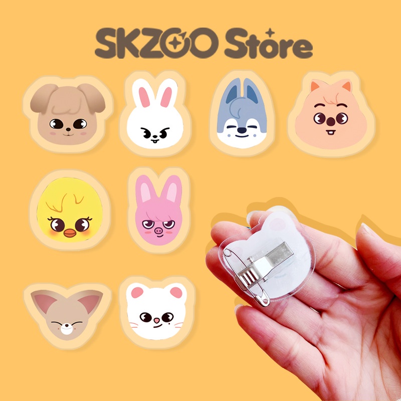 Stray Kids KARMA Acryl Dubbelzijdige Broche - Veiligheidsspeld SKZ Merch