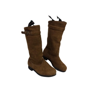 Bota Country Gaúcha Infantil Lince Nobuck Castor Sola Pneu