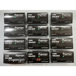 12 Caixas de Coin Holder 600 unidades de Grampear