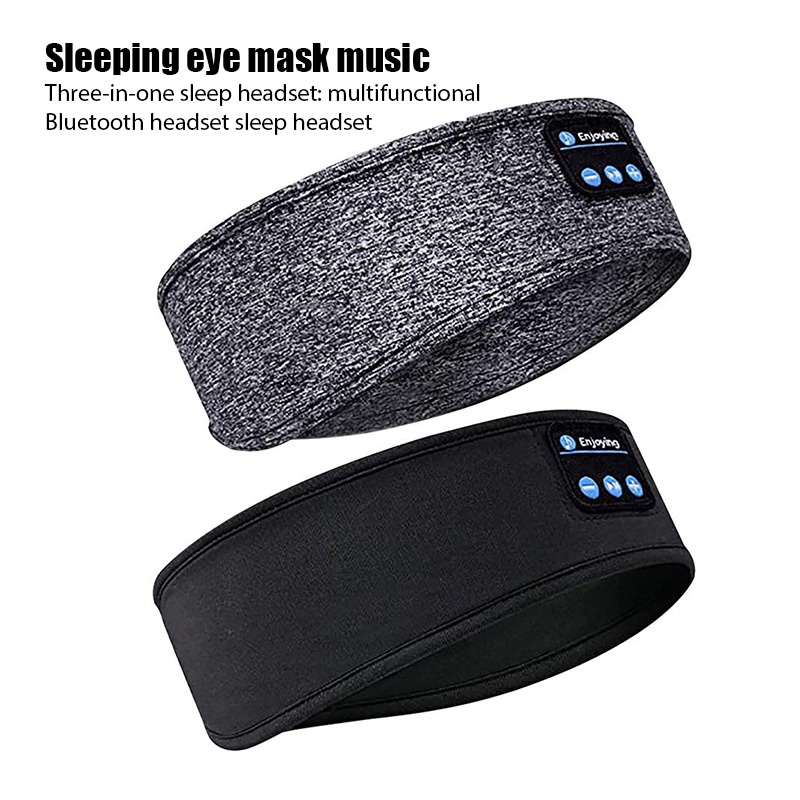 Fones De Ouvido Sem Fio Bluetooth Headband Sleeping Headband Sports Stereo Headset Bluetooth True Wireless Com Som HiFi