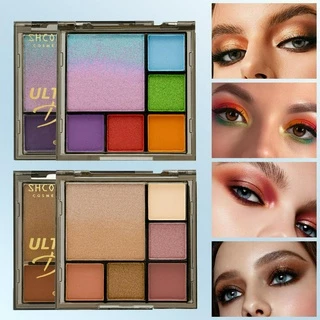 9 Paleta De Sombra Colorida Maquiagem , Cintilante Mate Altamente Pigmentada Natural À Prova D